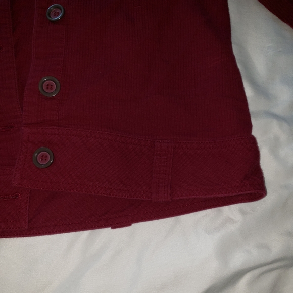 Christopher and Banks burgundy Size s blazer - Picture 5 of 10